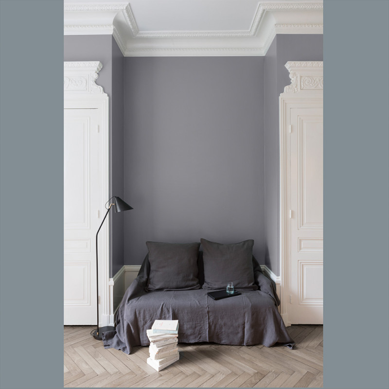 Peinture pour murs Velours de Peinture gris Gustave III mat 2,5 L LIBERON