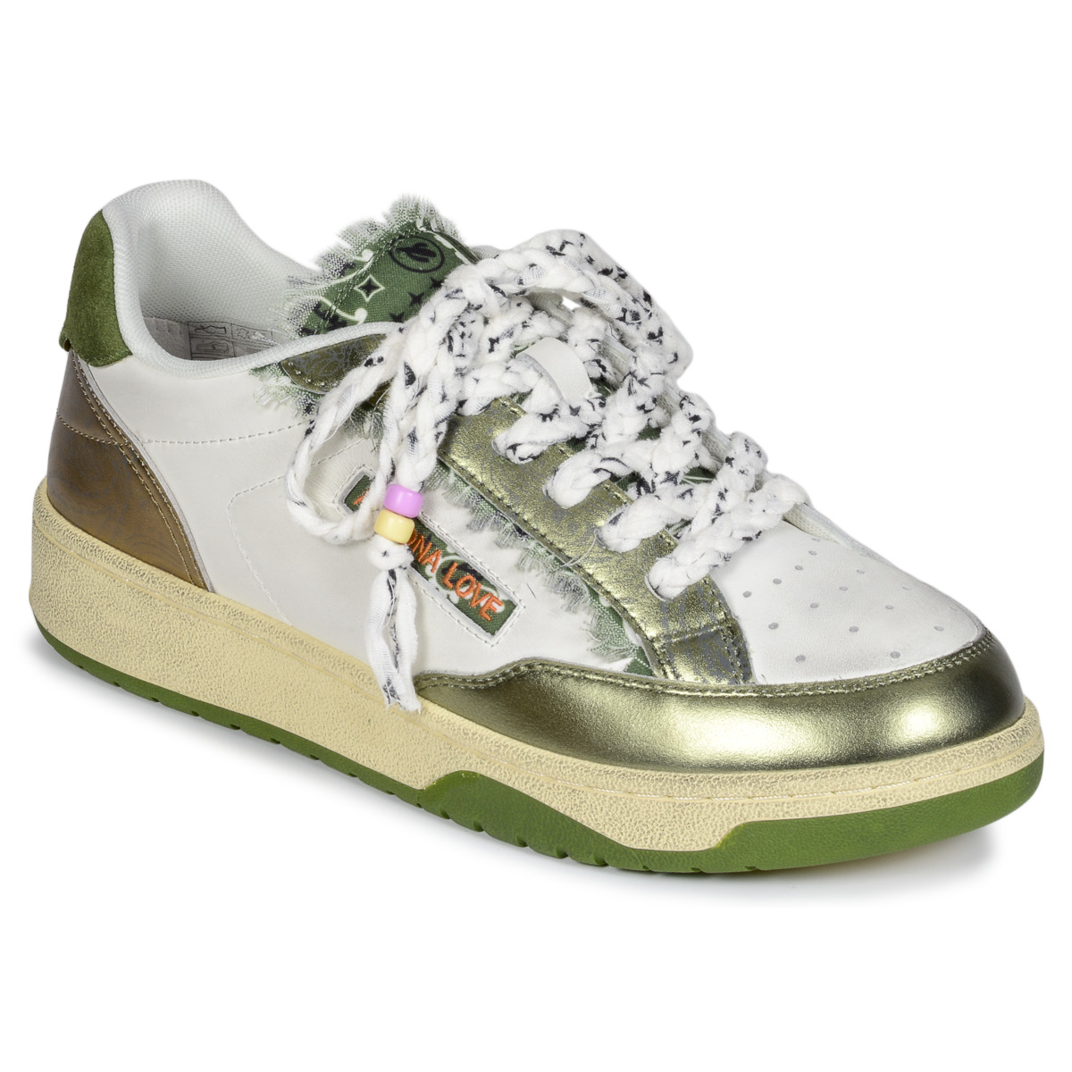 ARIZONA LOVE - VENICE SNEAKERS SUEDE - White / Green