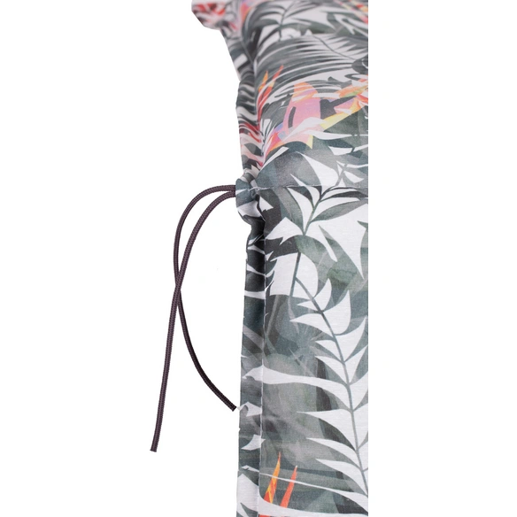 Niederlehnerauflage »Turin«, 4er Set, Paradiesvogelblume, 98x46x08cm
