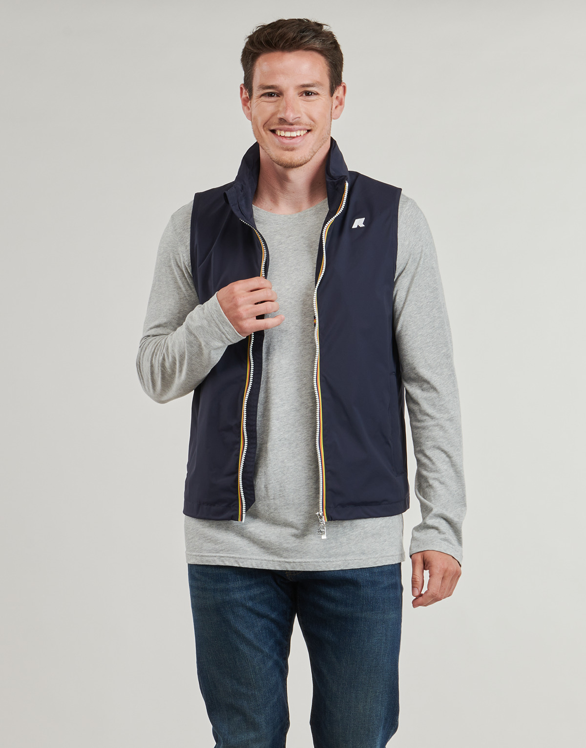 K-Way - VALEN STRETCH NYLON JERSEY - Blue