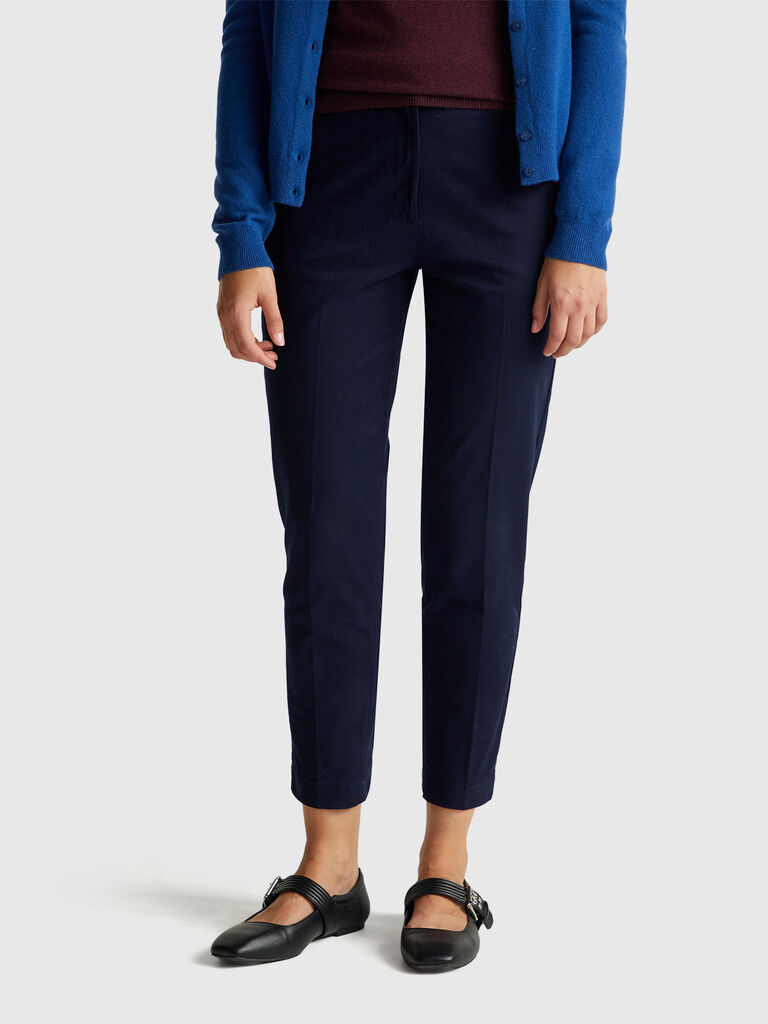 Slim fit trousers