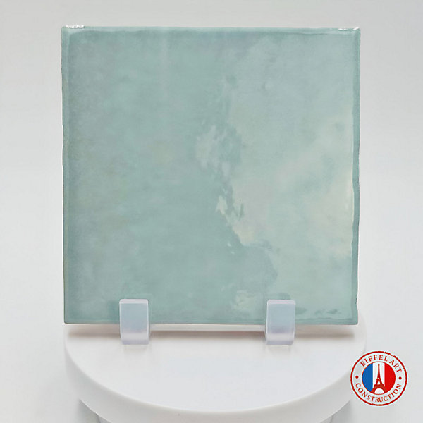 Carrelage mur effet zellige bejmat bleu 13,2x13,2 cm ARTISAN AQUA