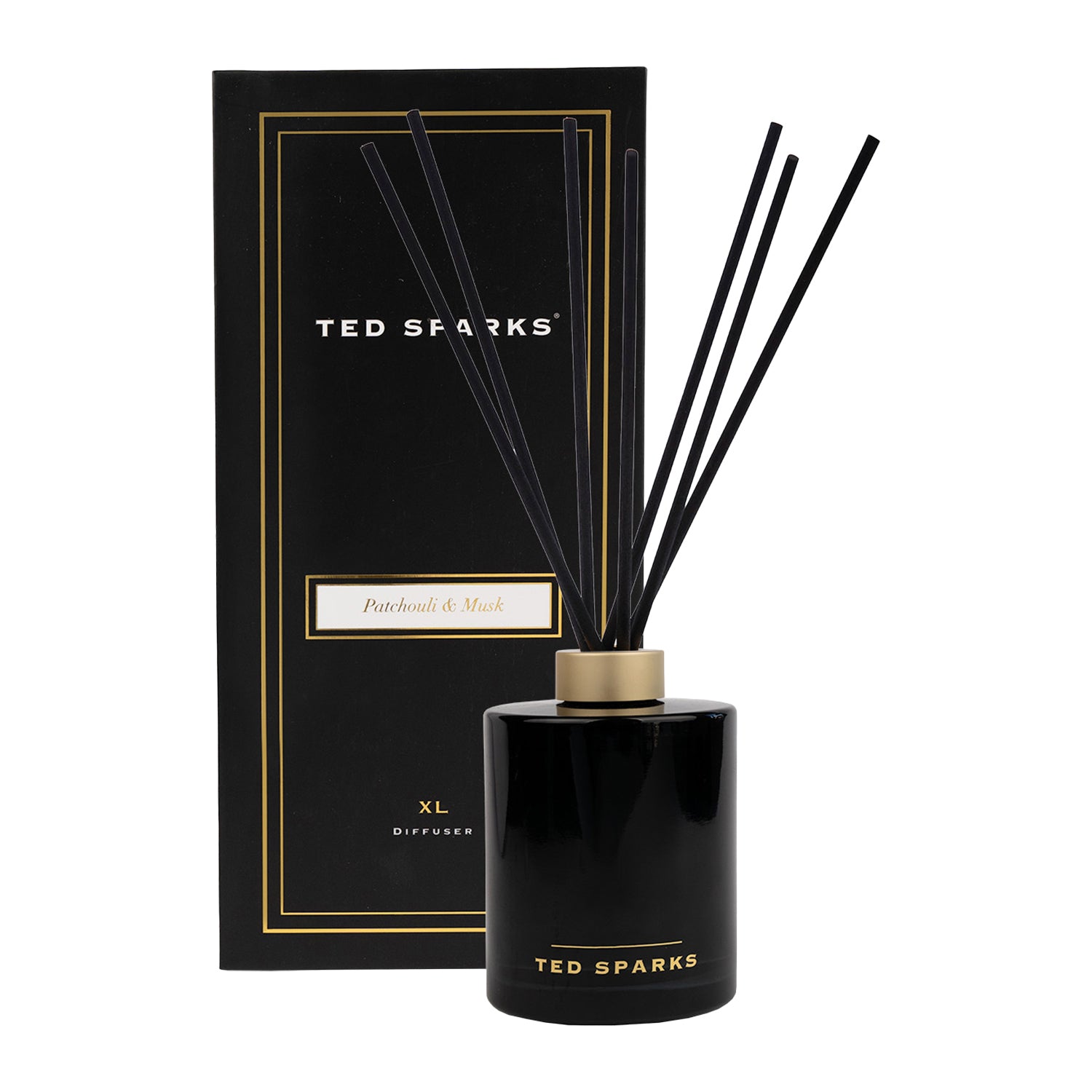 Ted Sparks Geurstokjes XL - Patchouli & Musk