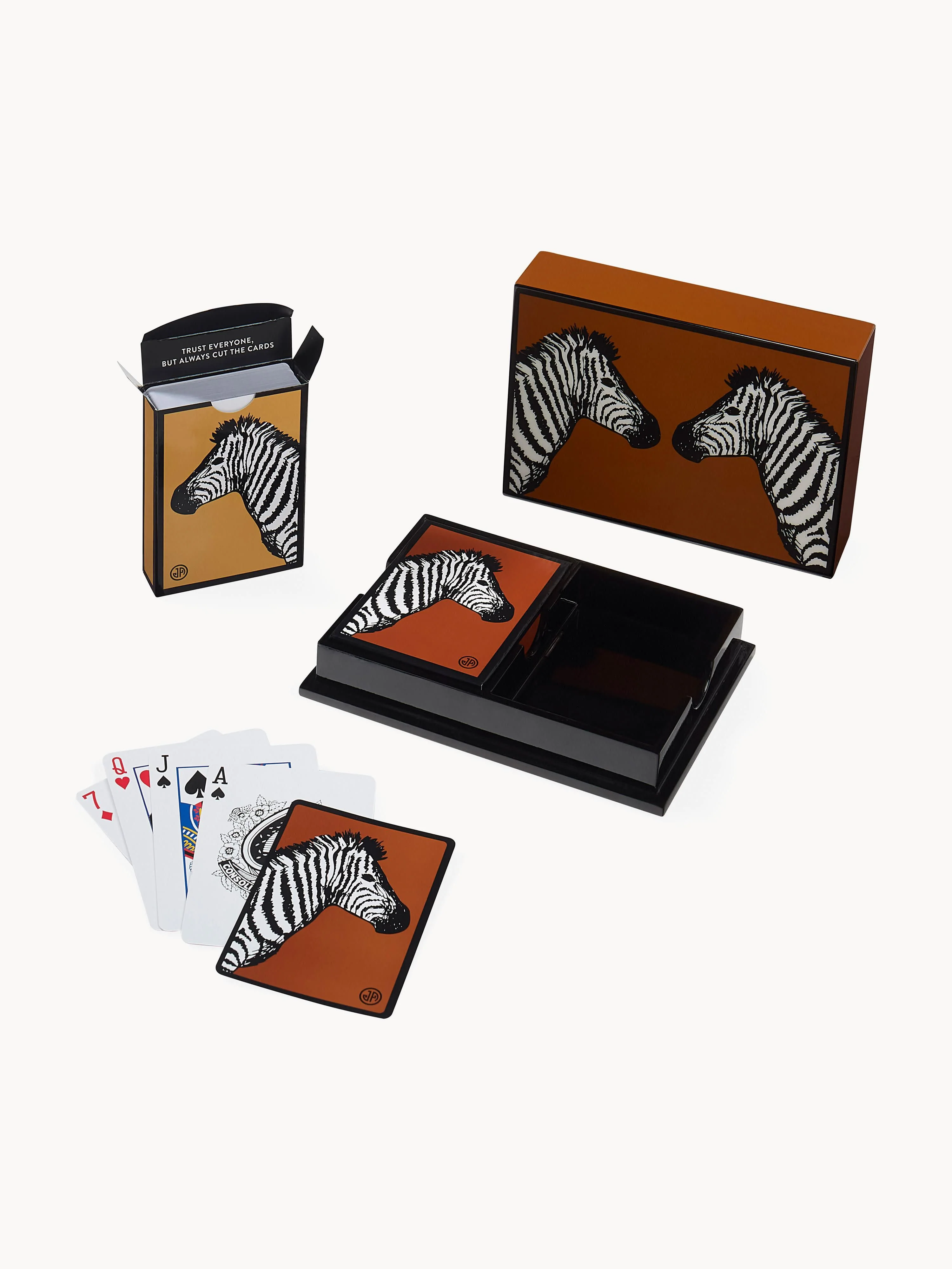 Spielkarten-Set Zebra