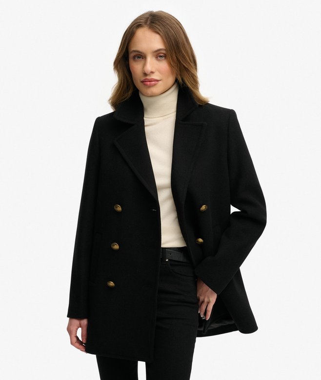 Double Breasted Pea Coat
