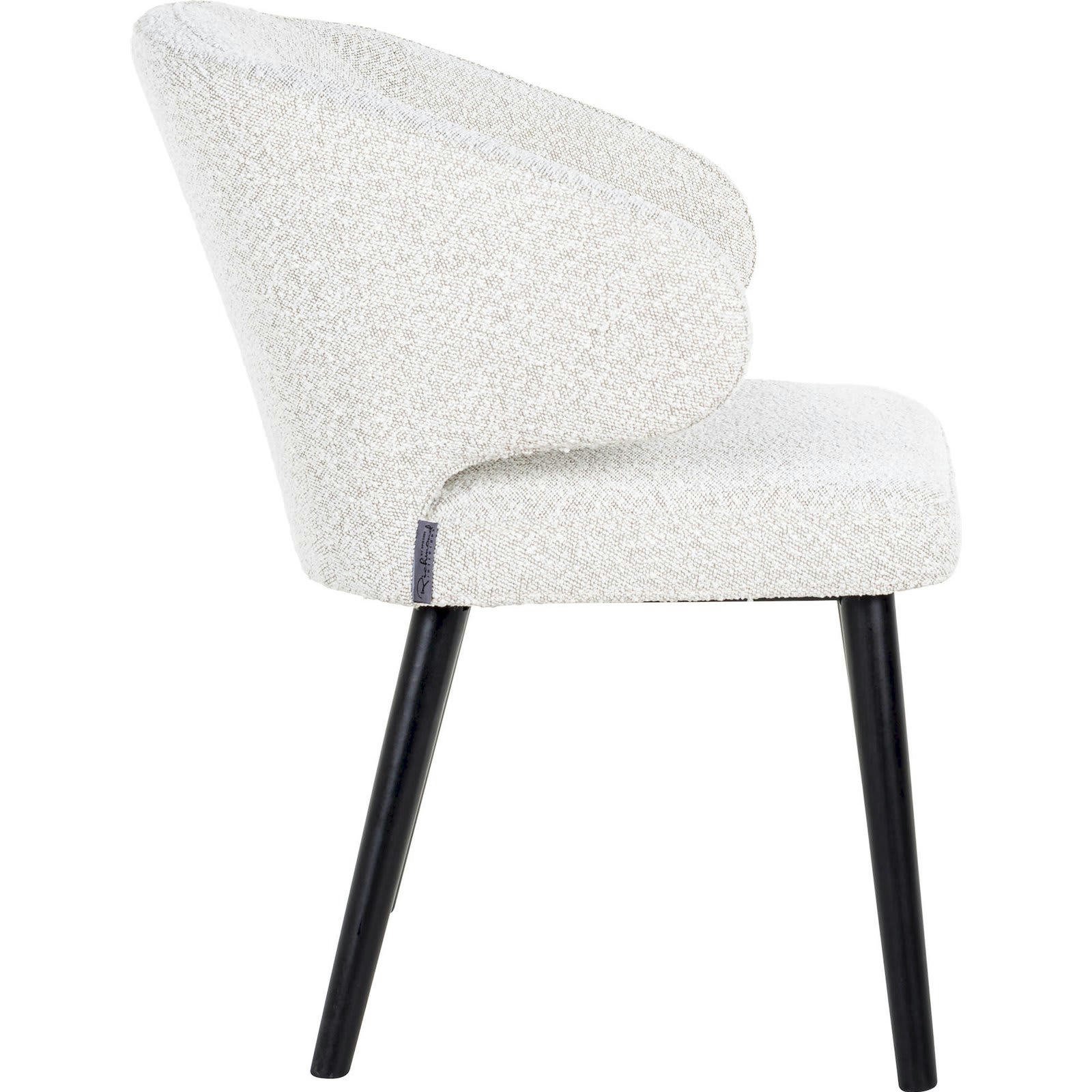 STOELEN - Chaise Polyester Blanc H. assise 49 cm