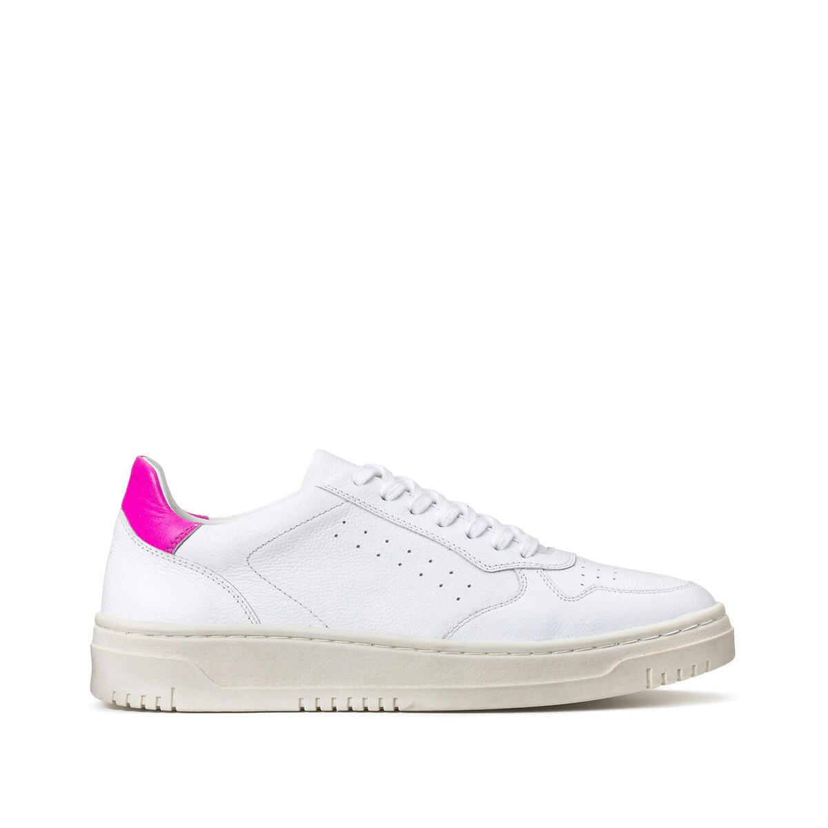 Baskets en cuir
