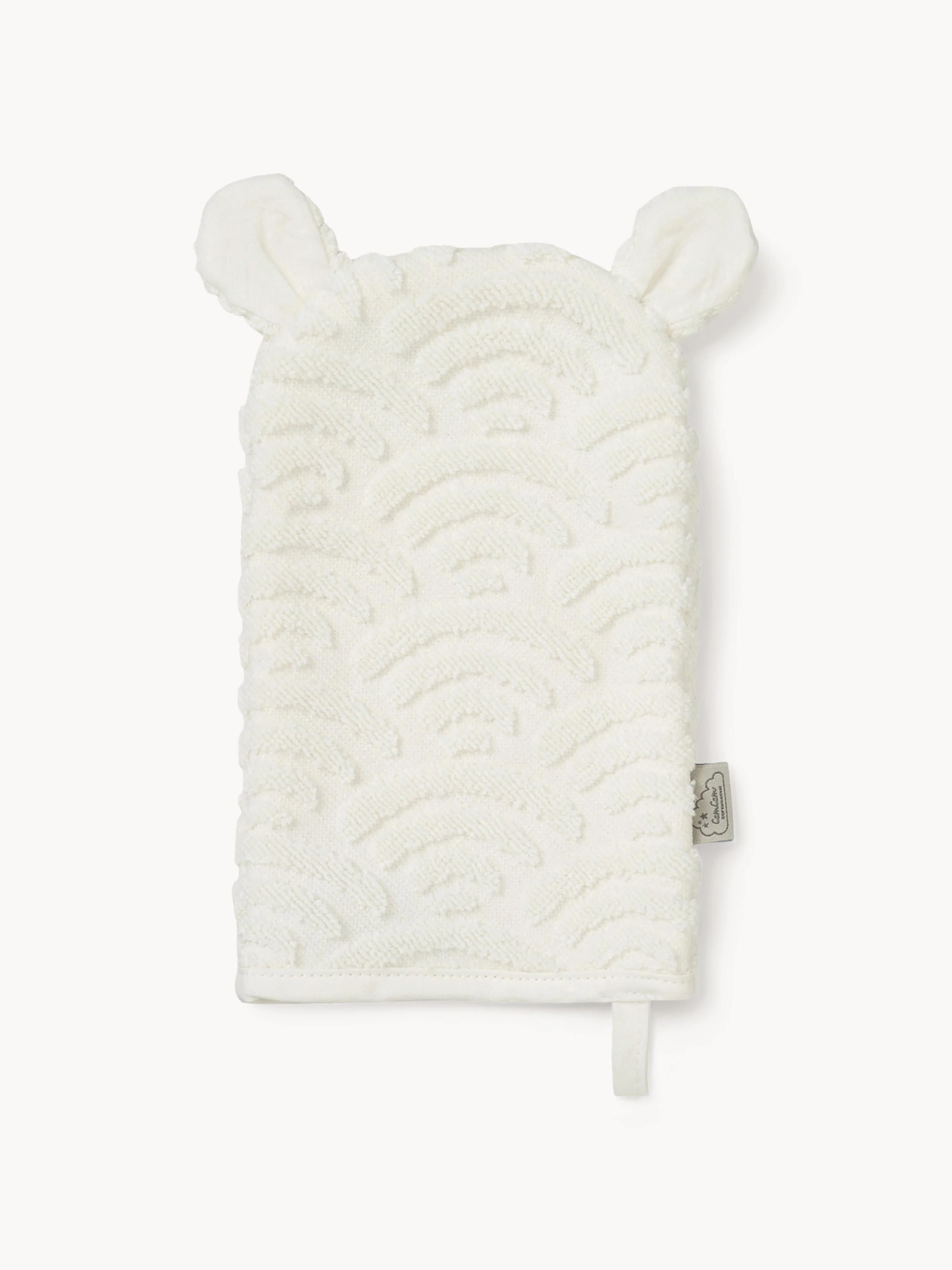Baby-Waschhandschuh Wave aus Bio-Baumwolle