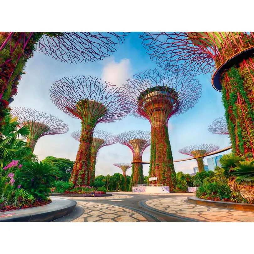 Puzzle Garden by the Bay at Singapore