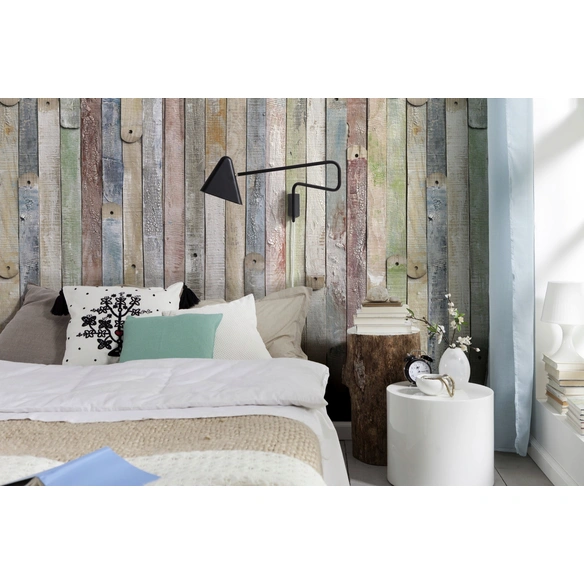 Papiertapete »Vintage Wood«, Breite: 184 cm, inkl. Kleister