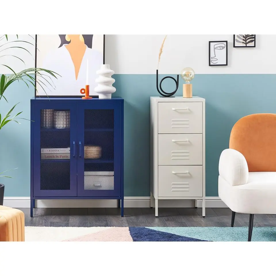 WOSTOK - Kantoorkast - Wit - Staal