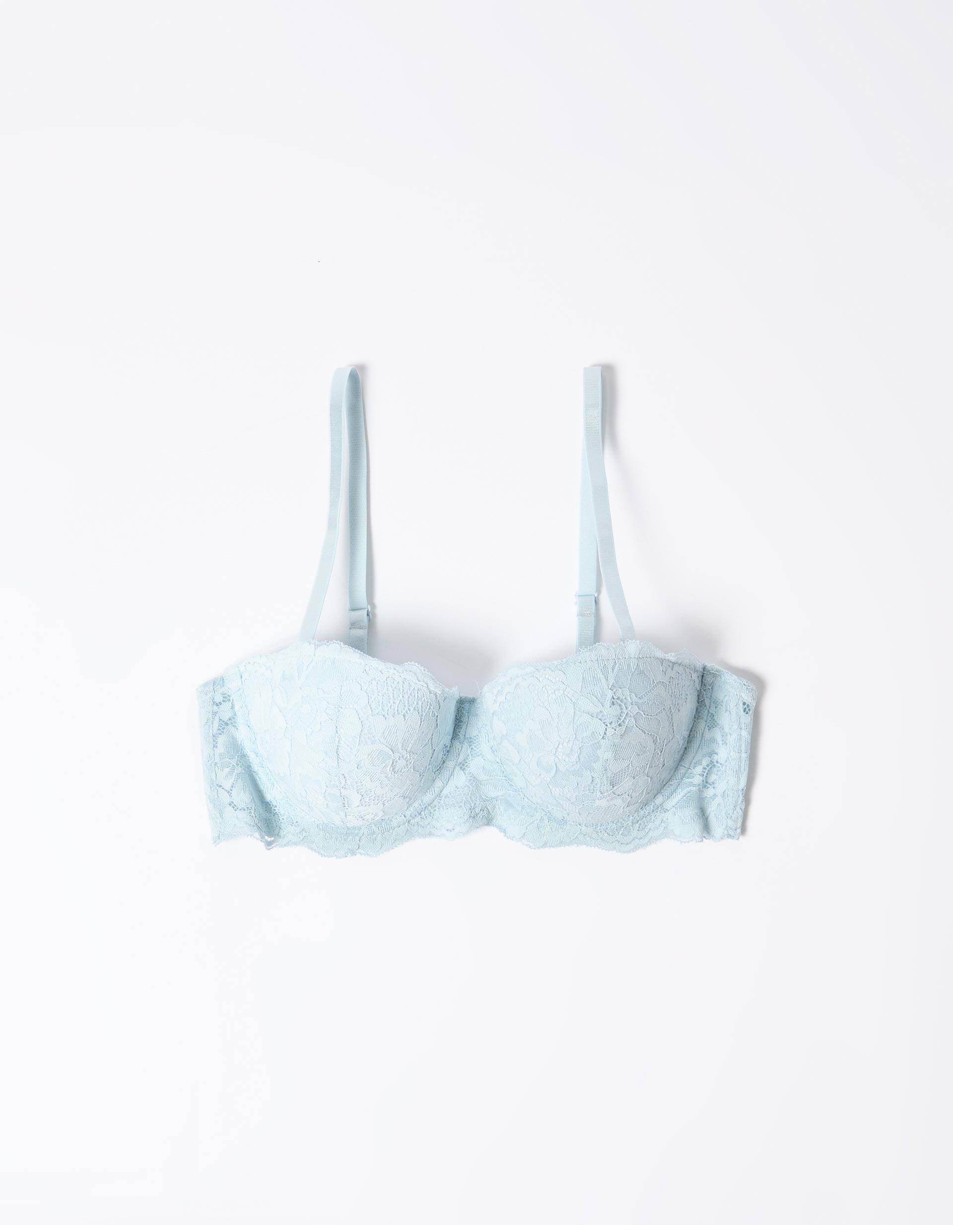 Sutien com Alças Removíveis, Mulher, Azul Claro