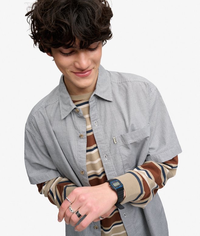Bench Skater Check Short Sleeves Shirt