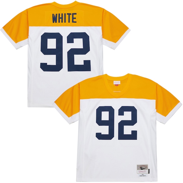 Reggie White Green Bay Packers  1994 Legacy Replica Jersey - White