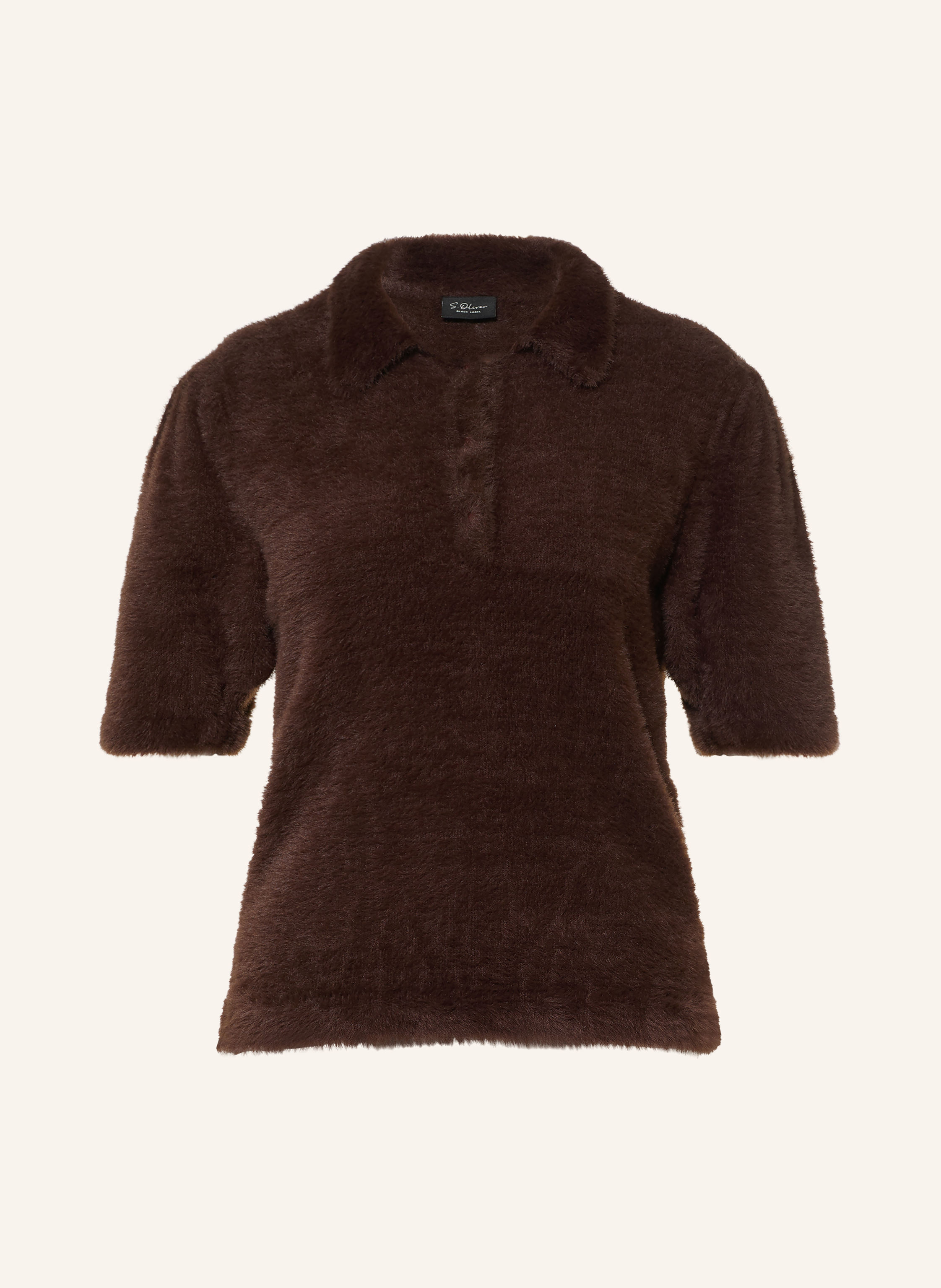 s.Oliver BLACK LABEL Strick-Poloshirt