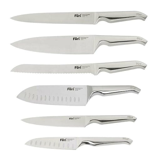 Furi Pro 7Pc Magnetic Hexagonal Block 7 Piece Knife Set