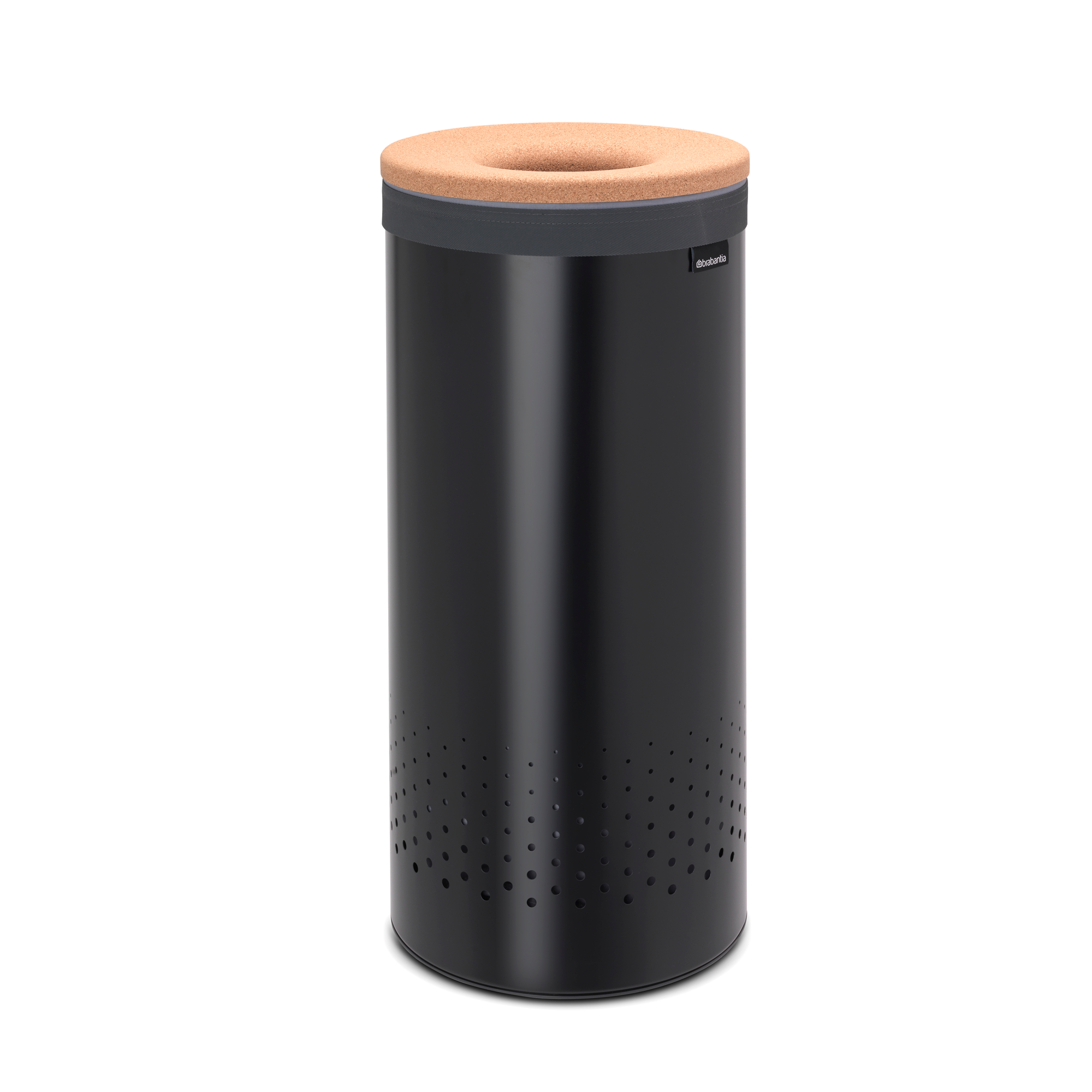 Brabantia Wasbox, 35 liter, kurken deksel - Matt Black