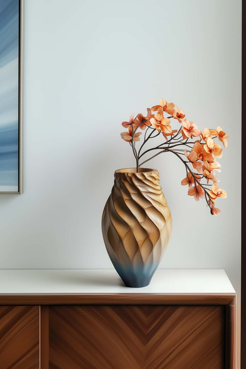 Vase Wood Sculpture #WG039