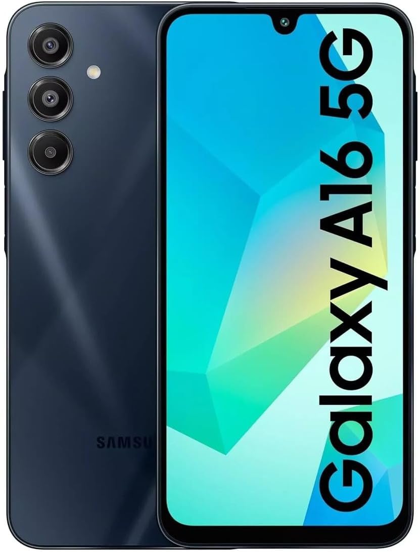 SAMSUNG Galaxy A16 5G, Android Smartphone, AMOLED Display, Fast Charging, Expandable Storage, US Version, Blue Black, only for T-Mobile Network