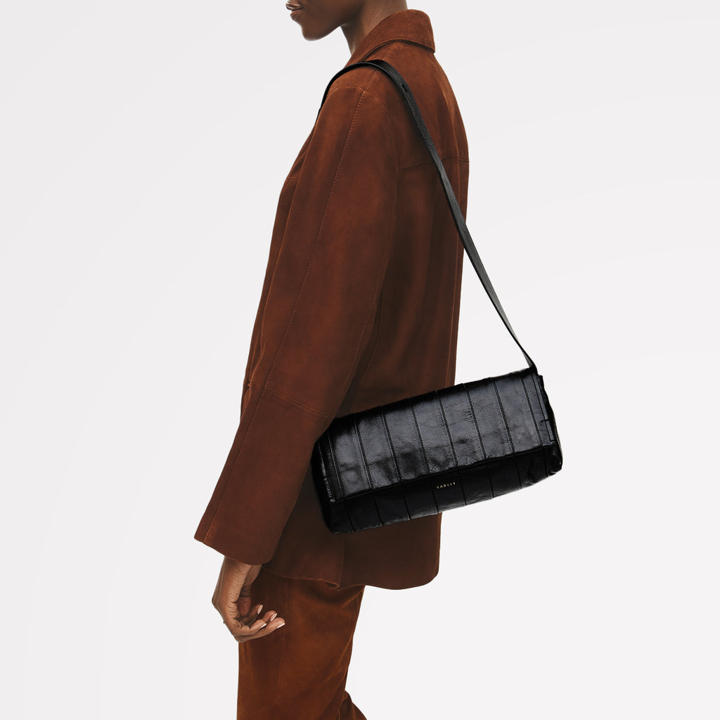 The Annabel - Medium Flapover Shoulder Bag