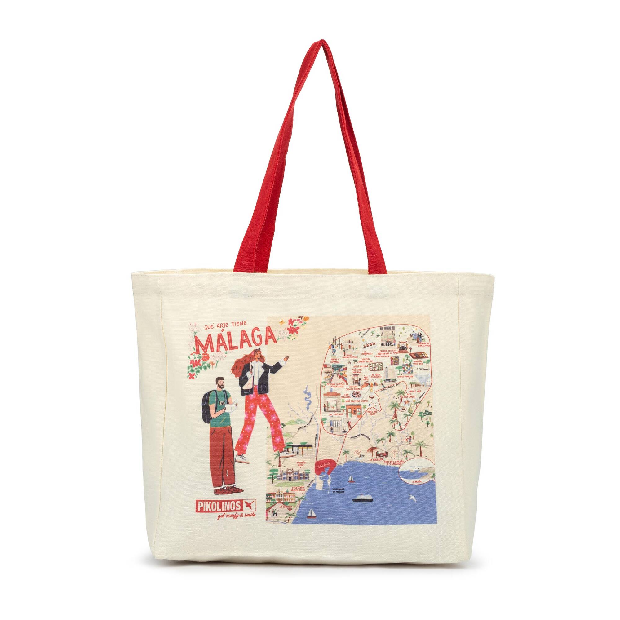 SMILING - Bolsa de algodón orgánico #SmilingCities