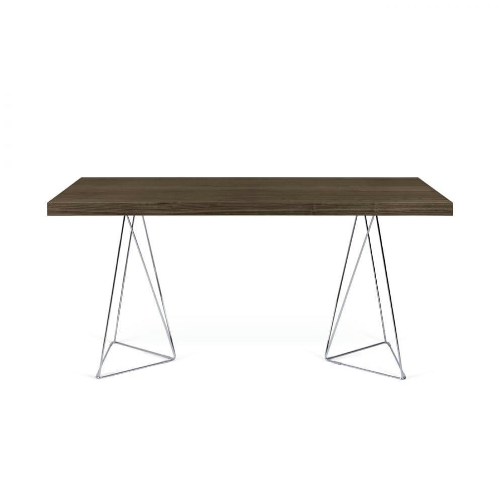 MULTI - Bureau  placage noyer