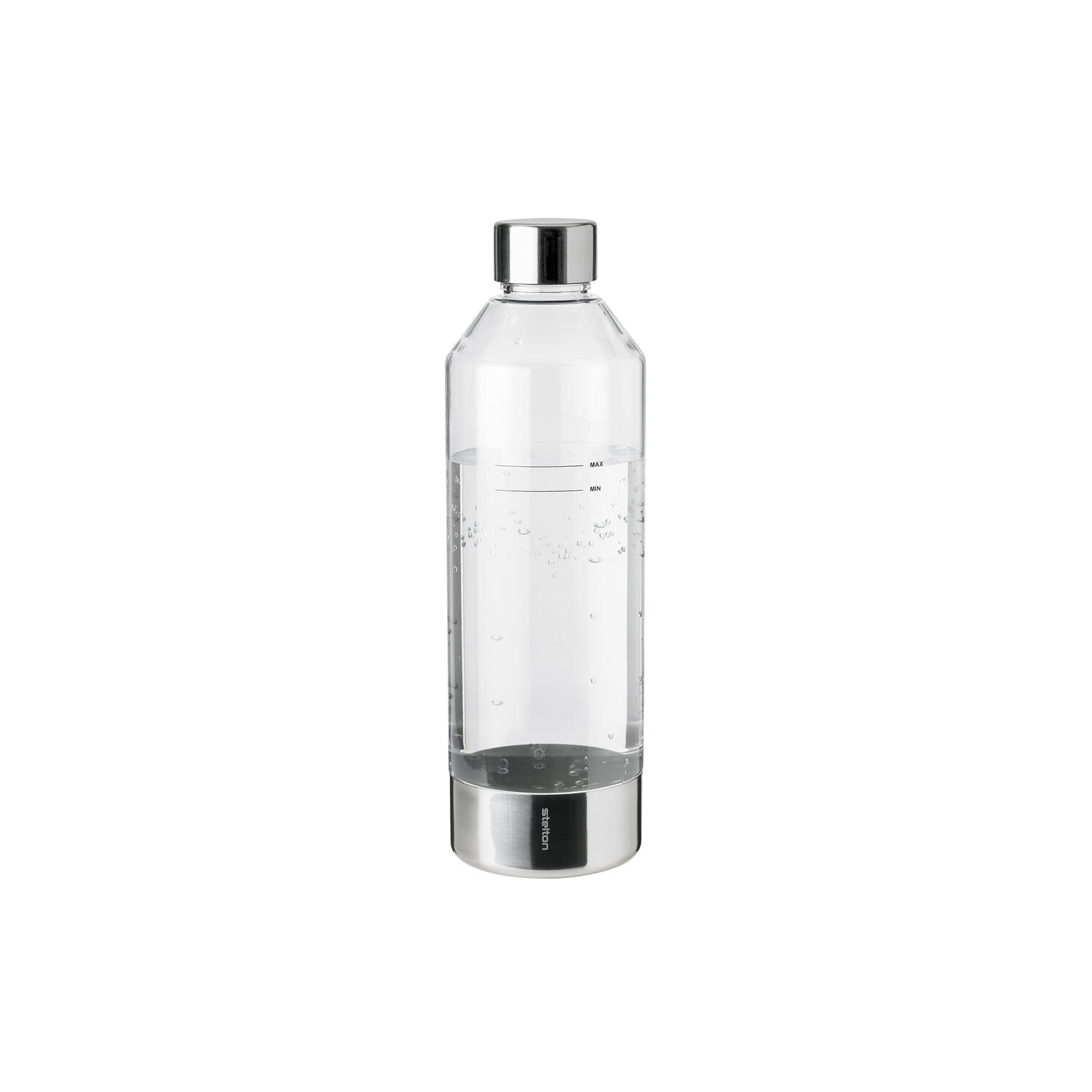 Brus flaske til kulsyremaskine, clear/steel