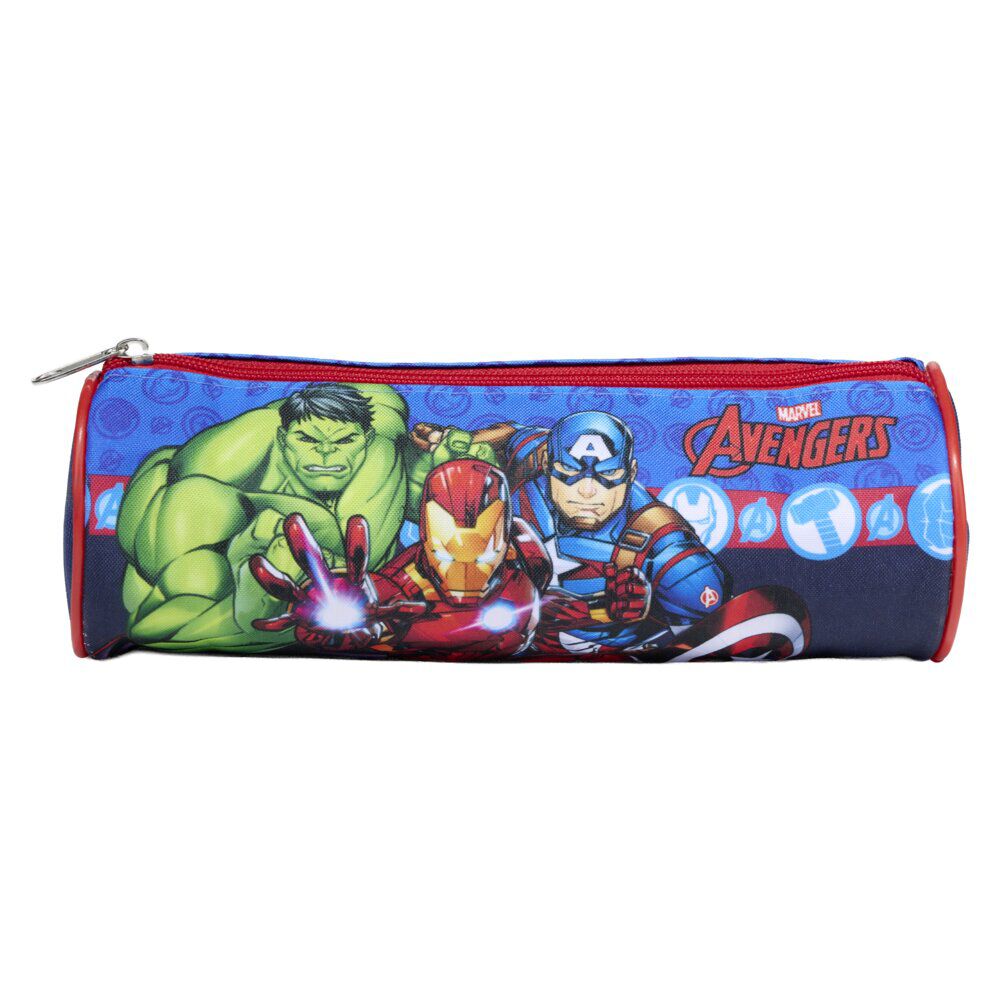 Trousse Marvel Avengers bleue Ø8xL23cm