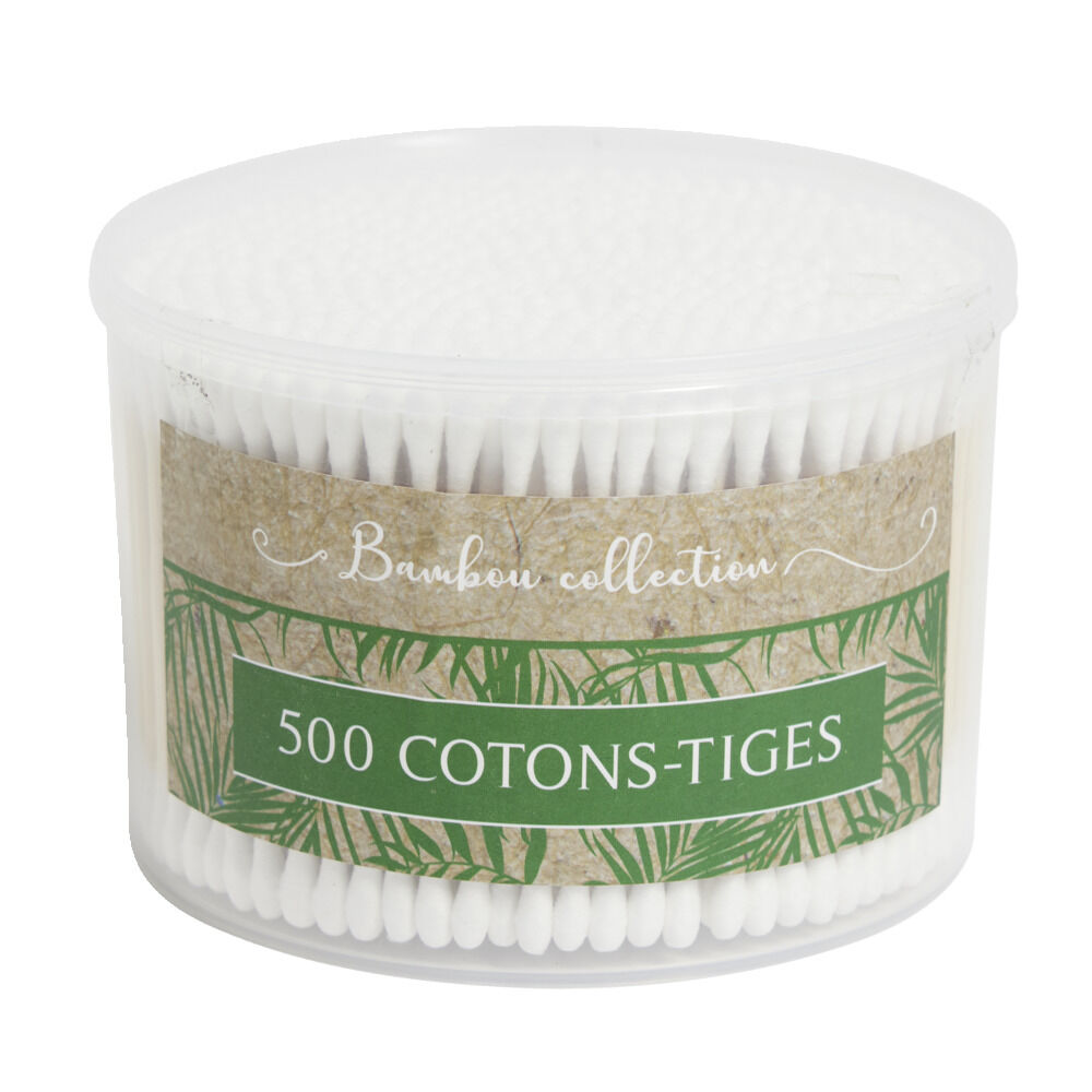 Coton tige bambou et coton x500