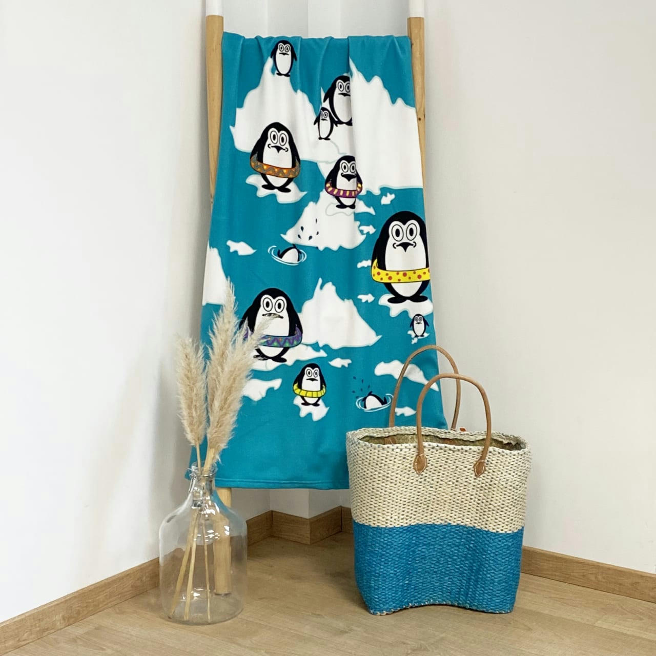 ENFANT - Pack enfant Artic un Poncho et une Serviette