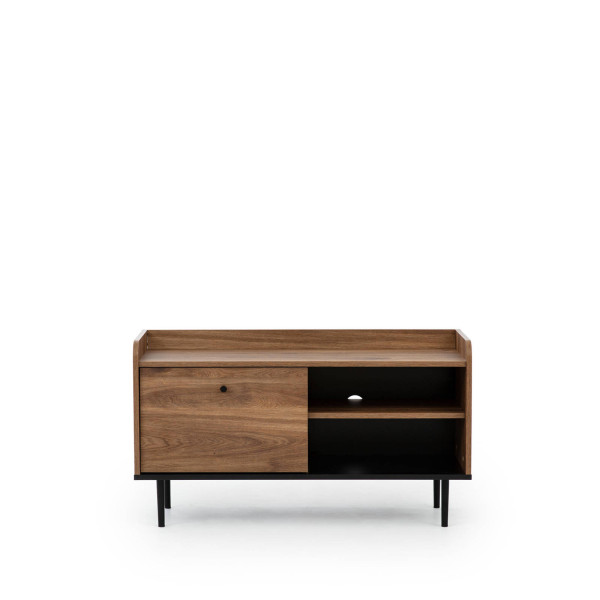 Stolik RTV Nero 100 w loftowym stylu