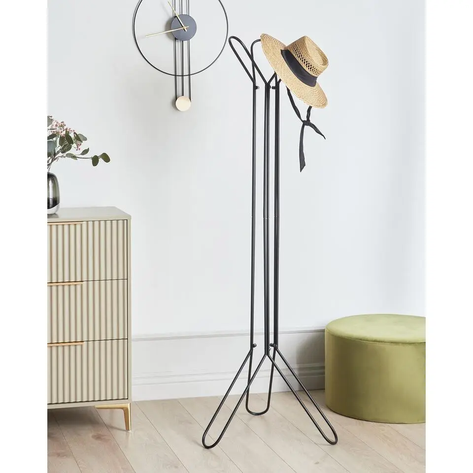 BRITTON - Kapstok - Zwart - IJzer