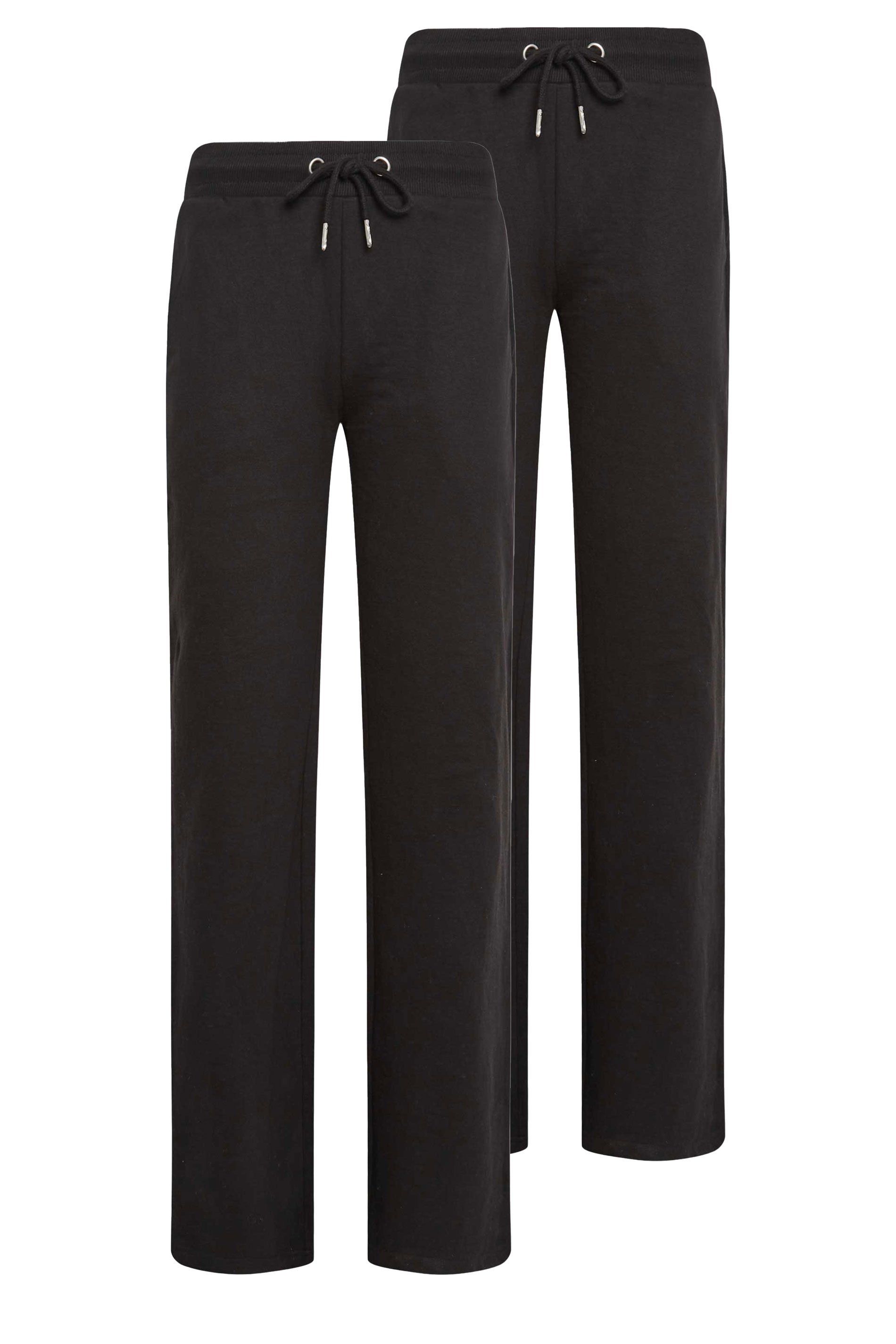 Long Tall Sally Tall 2 Pack Basic Wide Leg Joggers
