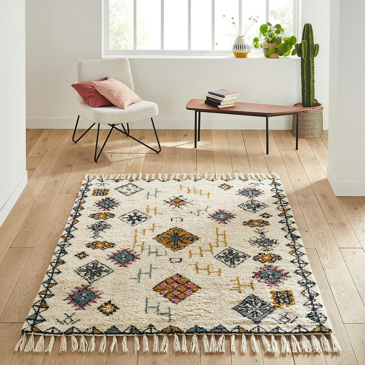 Tapis style berbère en laine, Jalna