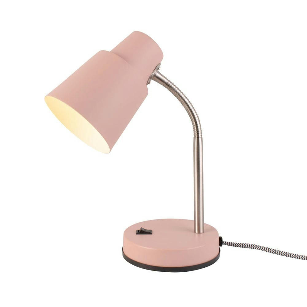 SCOPE - Lampe de table scope métal rose