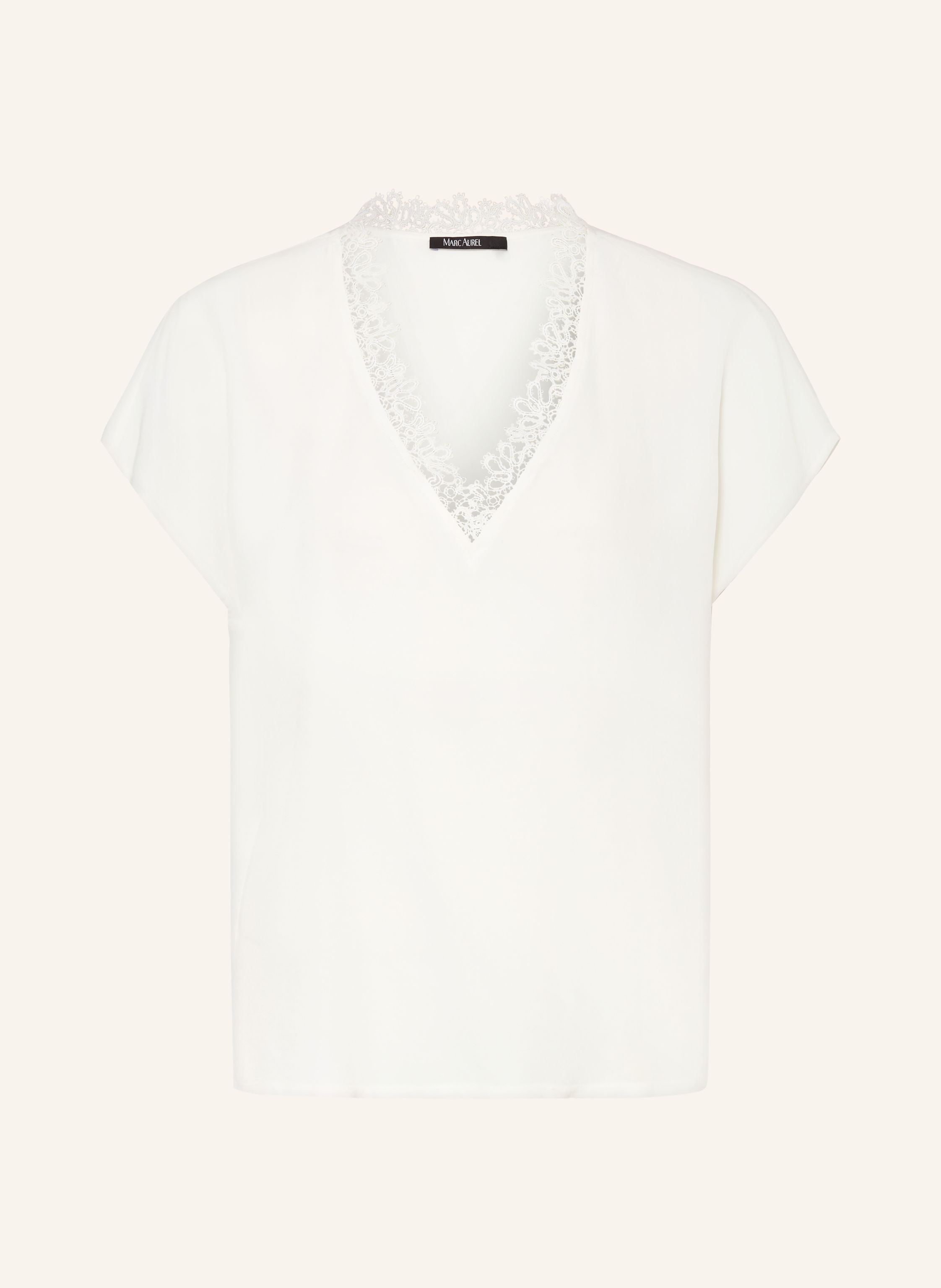 MARC AUREL Blusenshirt mit Spitze
