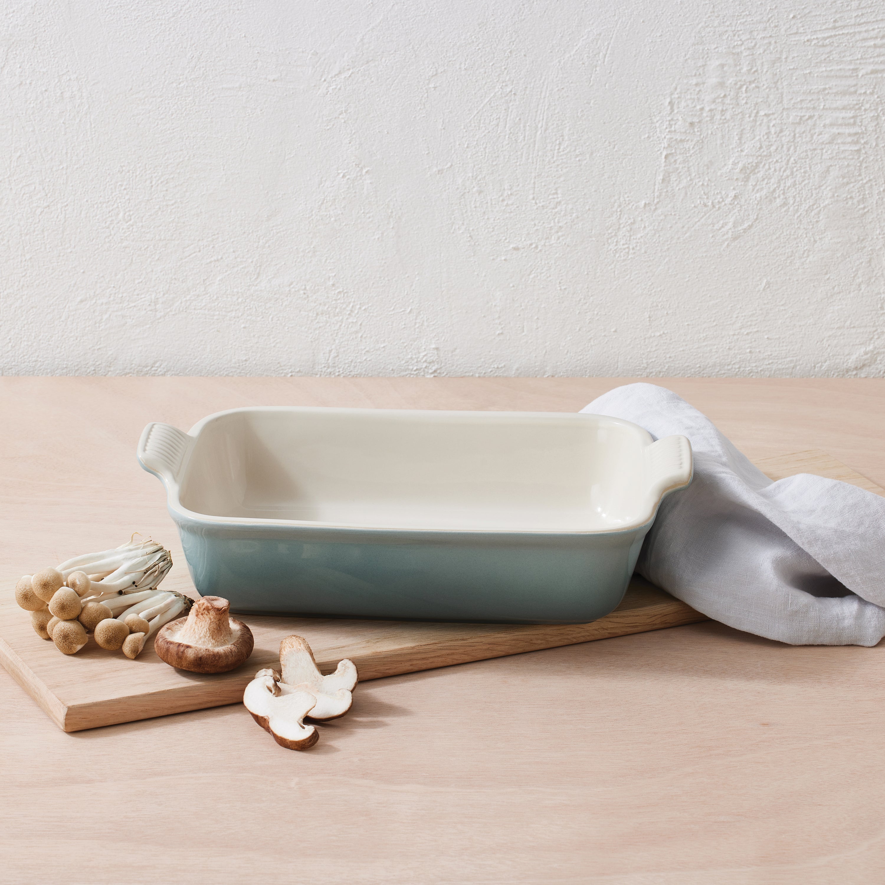 Le Creuset Heritage Ovenschaal B 26 x D 19 cm - Sea Salt