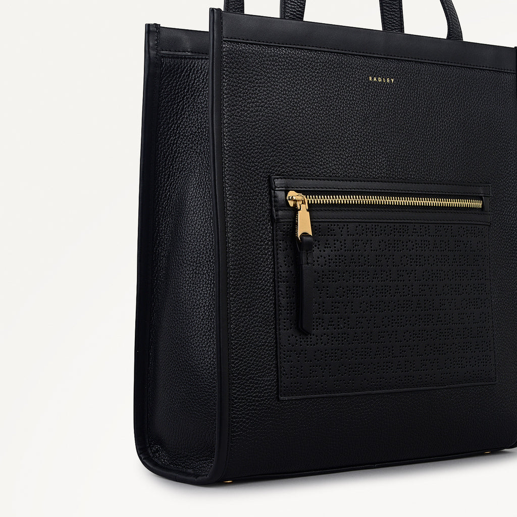 Alba Place - Medium Ziptop Tote