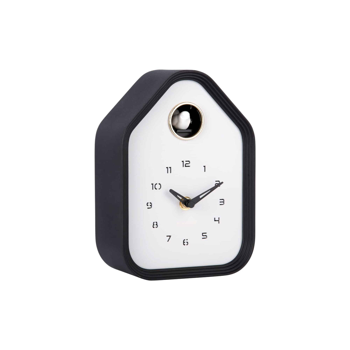 Karlsson wandklok Reina Cuckoo - zwart - 7.4x14.4x20.4cm