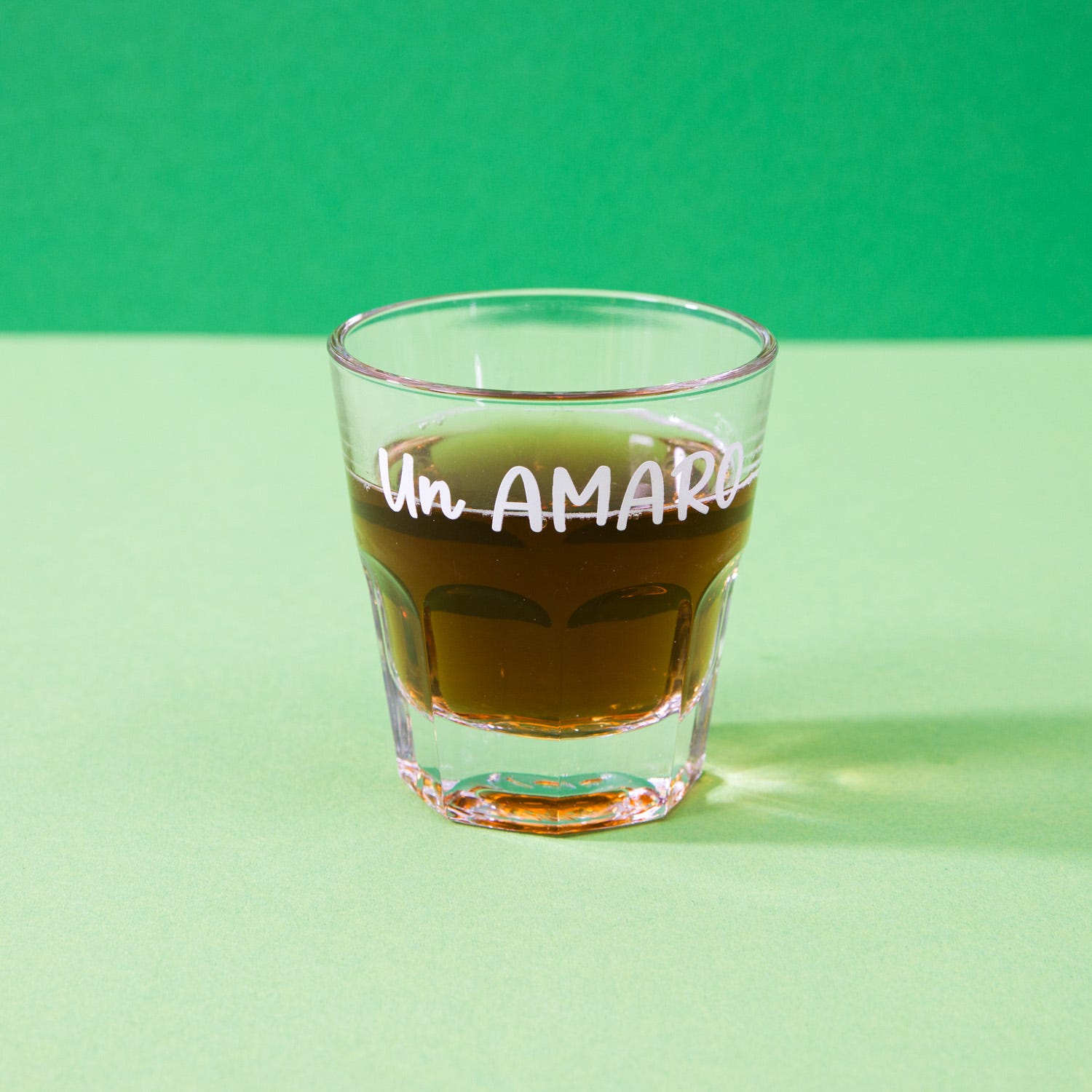 Bicchierino 130 ml scritta Un amaro