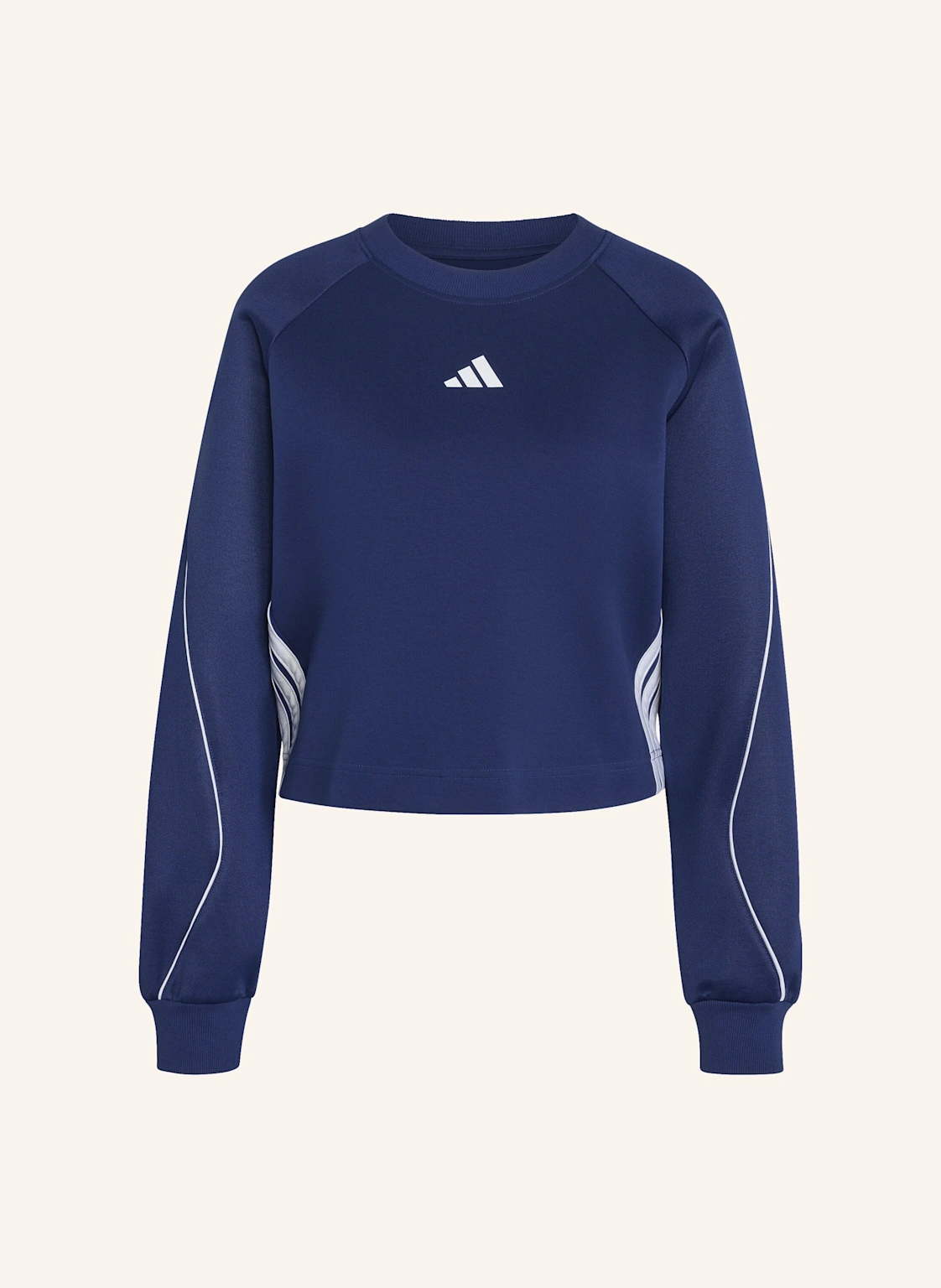 adidas STADIUM 3-STREIFEN SWEATSHIRT MIT RUNDHALSAUSSCHNITT