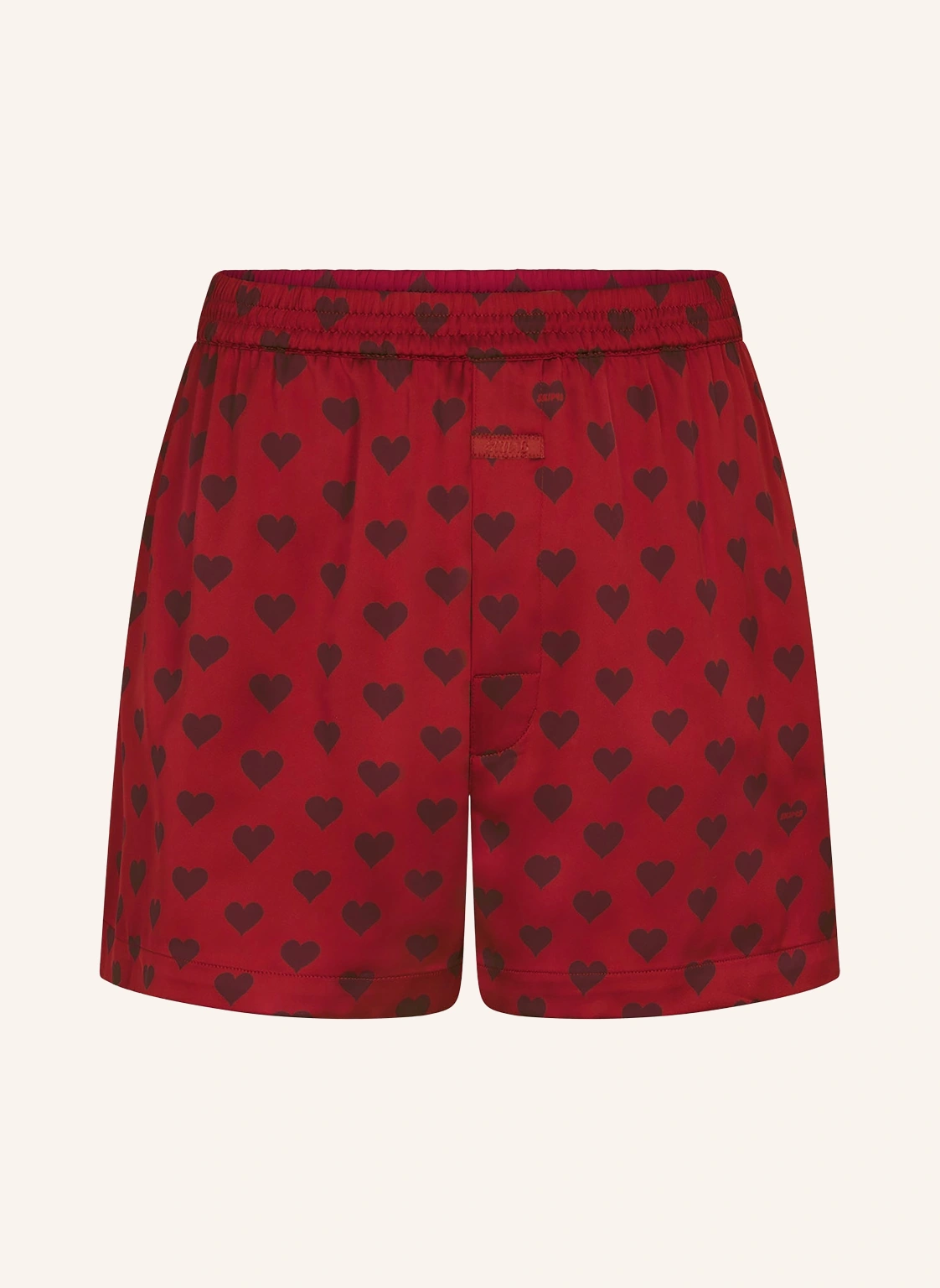 SKIMS Boxershorts SLEEP SATEEN aus Satin