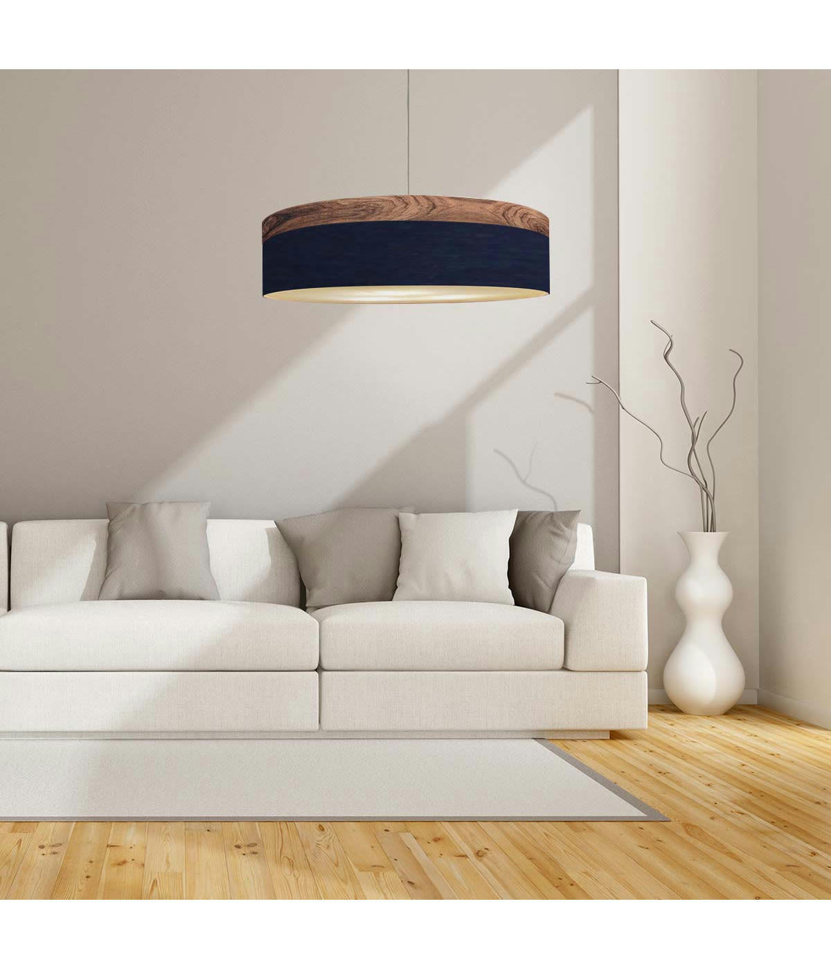 FINO - Suspension Boobby Slim bleu marine D: 65 x H: 20