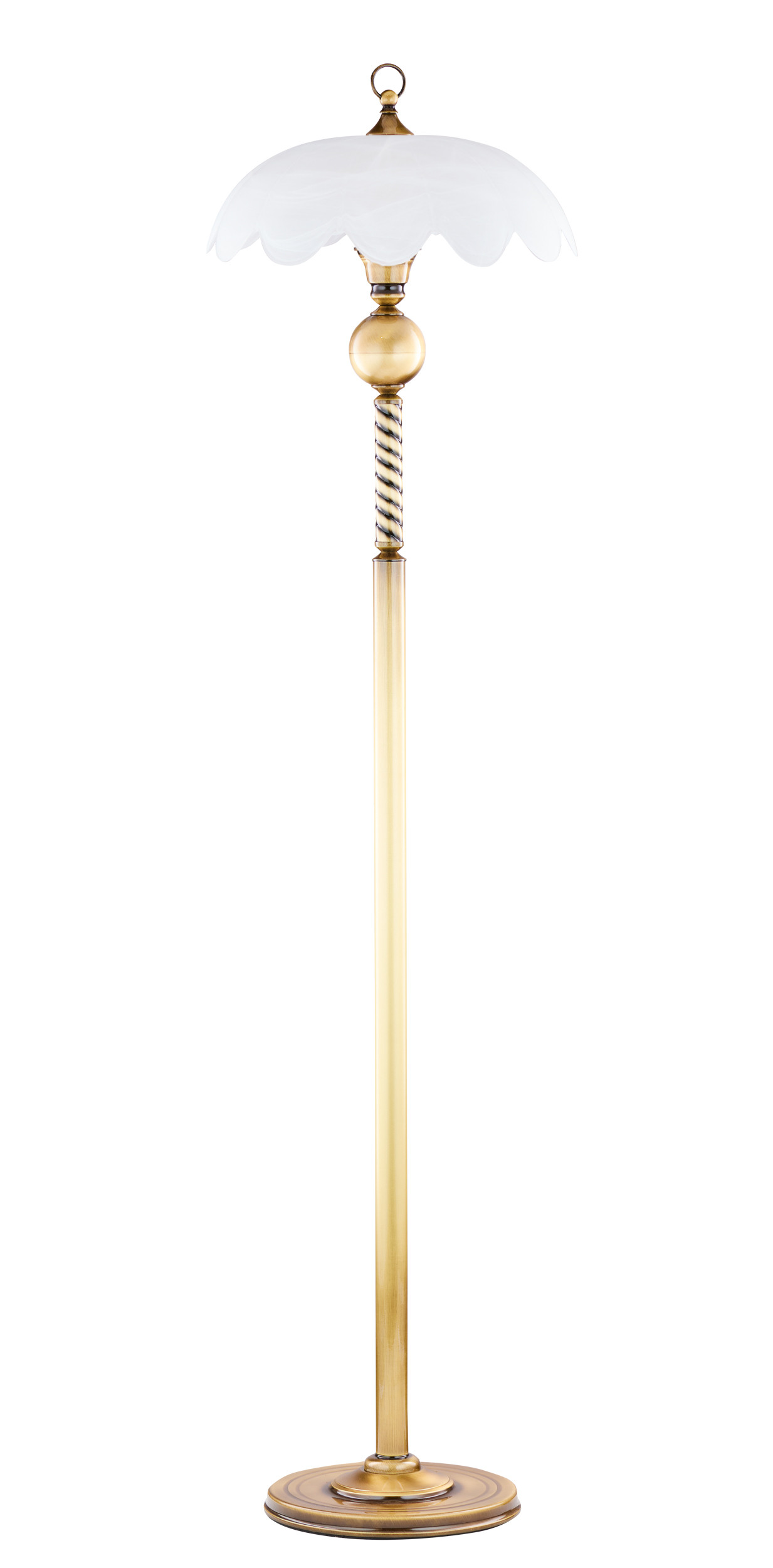 Lampa stojąca JUPITER mosiądz 1xE27x20W wym:152x40x40cm IP20 Jupiter