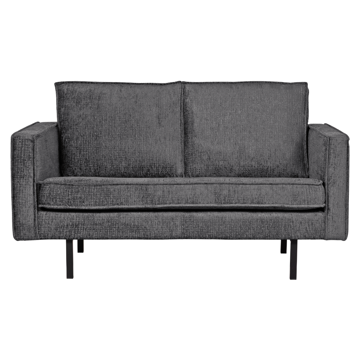 WOOOD 2-zits bank Rodeo - Structure Velvet - Mountain - 85x150x86