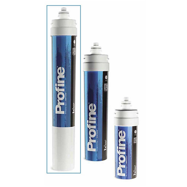 Filtre à Eau Profine Blue Large - Filtre Sédiments 5 Microns Et Charbon Actif 45 000 Litres D'autonomie