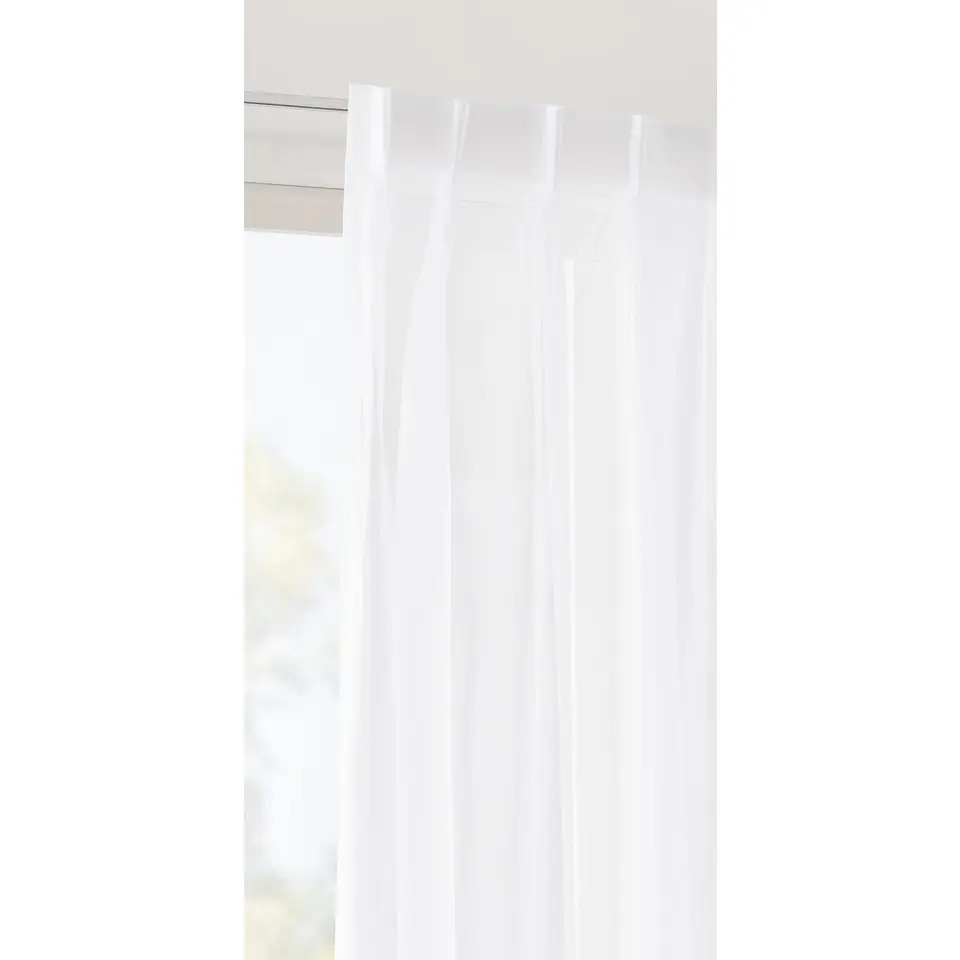 Vitrage Suus - wit - 295 cm