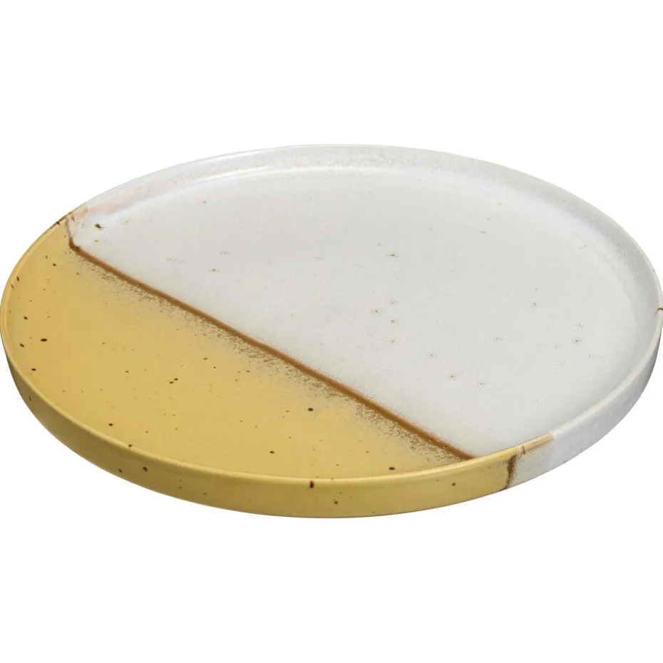 Kwantum Borden | Borden | Dinerbord Ivo Oker – ⌀26,8cm