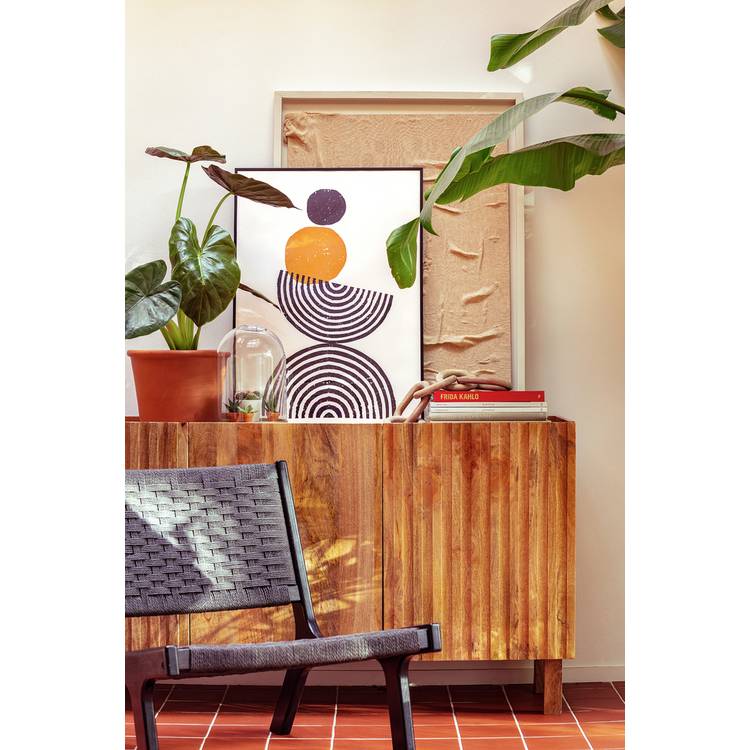 Habitat Jericho 3 Door Sideboard - Natural