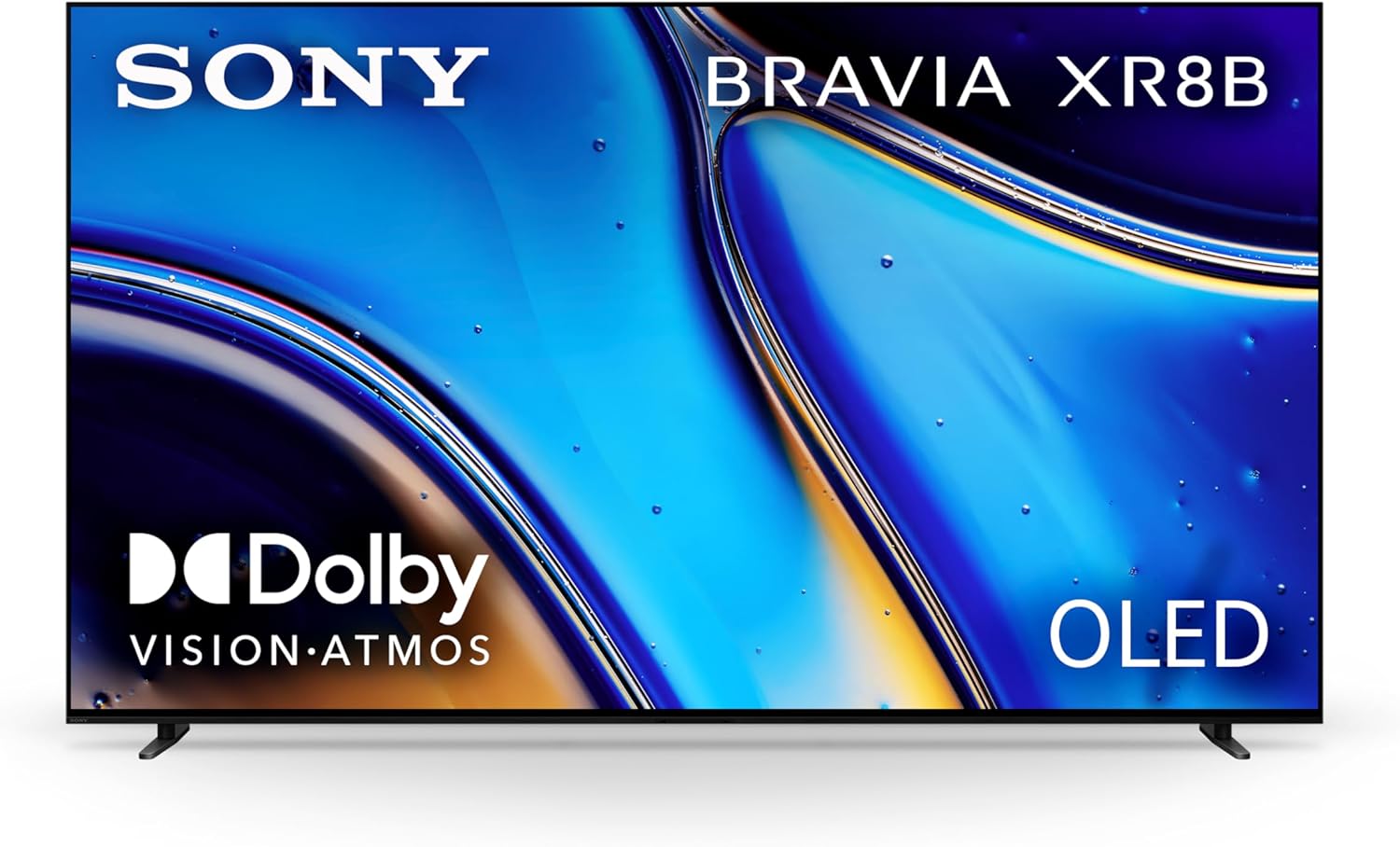 Sony 65 Inch OLED 4K Ultra HD TV BRAVIA XR8B Smart Google TV with Dolby Vision HDR and Exclusive Features for PlayStation® 5 (K-65XR8B)  2025 Model